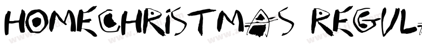 HomeChristmas Regula字体转换